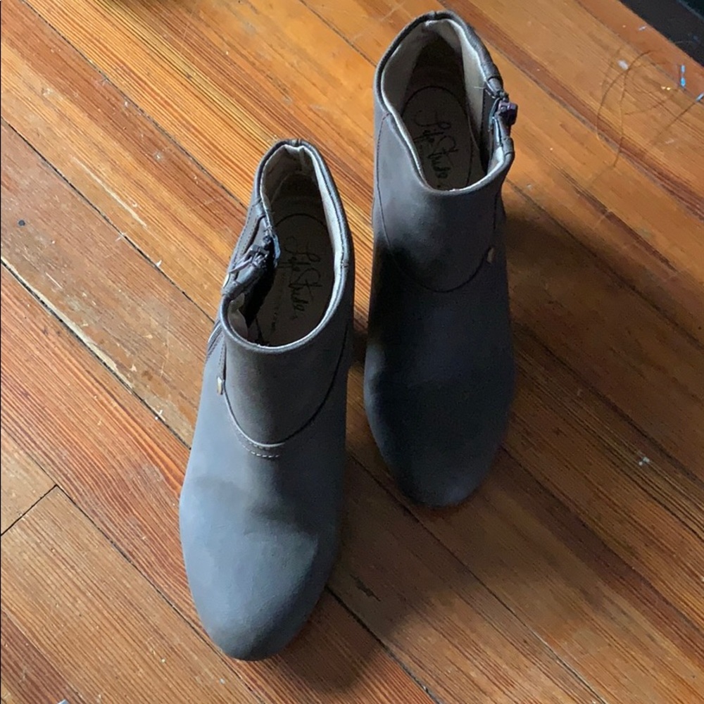 Brown booties